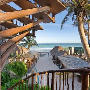 Hotell Playa Canek Beachfront Eco Tulum
